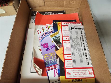 Advertising Flyers for vacation spots
