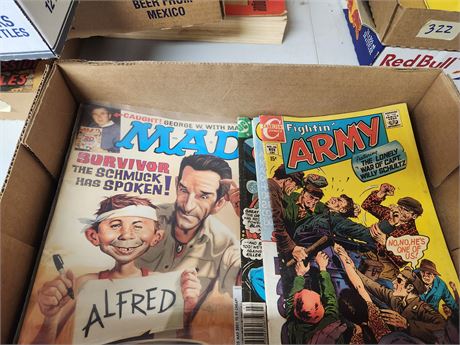 Mad Magazine, comic books, Betty Boop keychains
