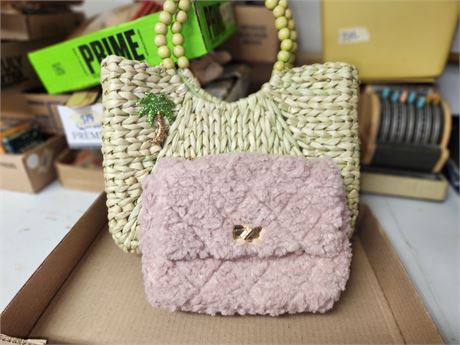 2 vintage purses