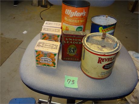 Advertising Tins