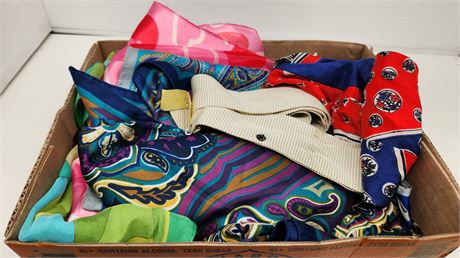 Lot Of Scarves