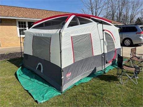 Coleman Max 8 Person Cabin Tent 13’ X 9’ X 80” Tall