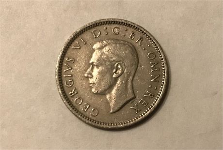 1950 Great Britain Six Pence