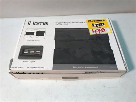 iHome Expandable Notebook Cooler