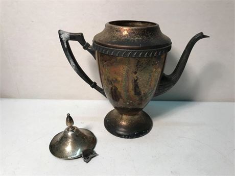 National Silver on Copper Pitcher