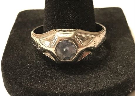 Tested & Stamped 18K Size 9.75 Ring