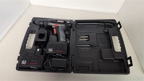 Craftsman 10.8v Drill & Case NOT TESTED