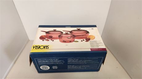 Visionware 6 Piece Saucepan set