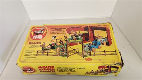 Vintage Disney Mouse Power Ranch. NOT TESTED