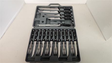 Kuchen Messer Knife Set & Case