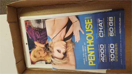 Penthouse Calendars & Adult Material