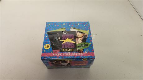 Pro Set Music Cards Trading cards. New In Unopen Box