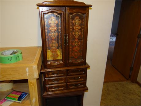 Jewlery  Box and Contents
