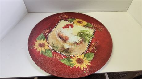 Rooster Lazy Susan