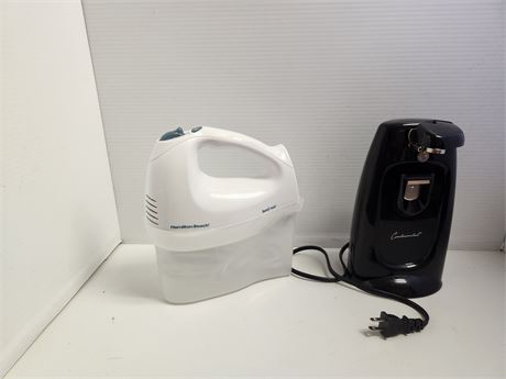 Can opener & hand mixer