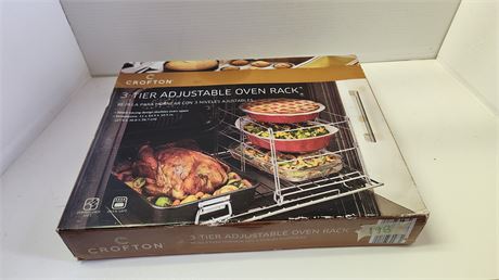 3 Tier Adjustable Oven Rack