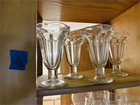 Glassware, Ice Cream Dishes