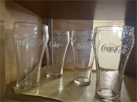 Glassware Lot, Coca-cola