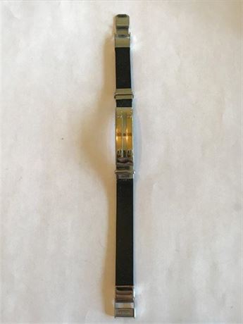 Stamped EDFORCE Stainless Steel Bracelet