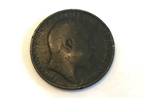 1903 Great Britain Half Penny