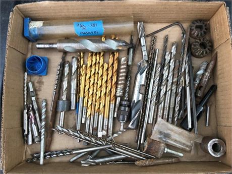 Flat of Drill Bits