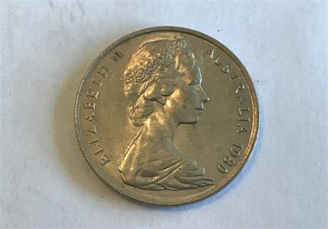 1980 Australia 10 Cent (#2)