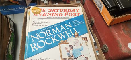 Large lot of The Saturday Evening Post