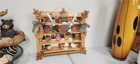 Country Themed Shadow Box
