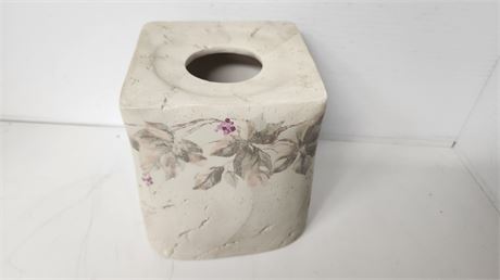 Ivy Tissue Cover Hand Painted