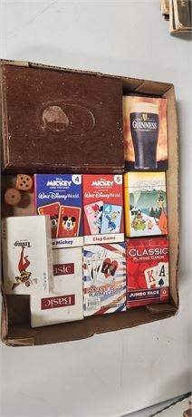 Flat of playing cards