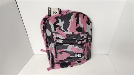 New Pink Camo Backpack