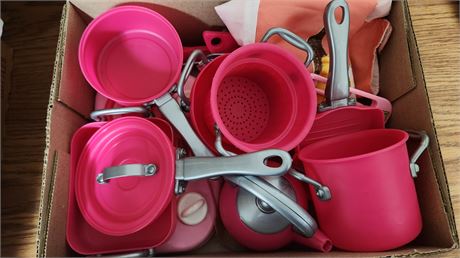 Lot Of Play Kitchen Toys & Stove