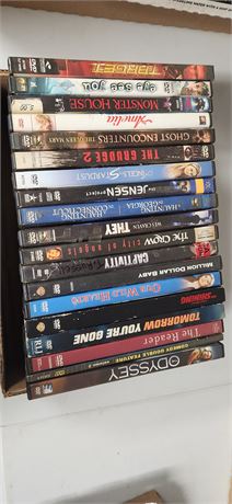Box of DVD's