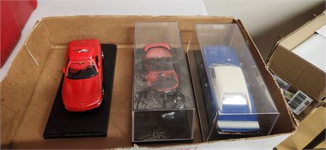3 Collectable Cars