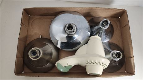Lot Of Various Shower Heads