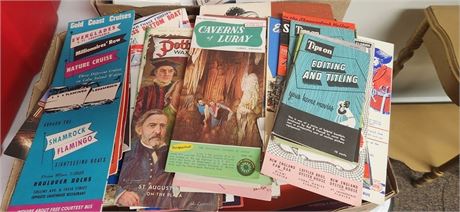 Lot Of Advertising Pamphlets