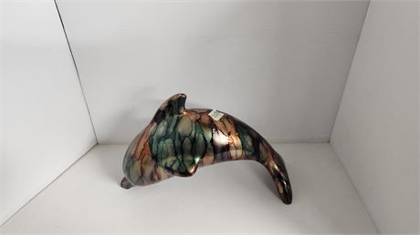 Dolphin statue 16 Inches Long & No Chips In Good Condition