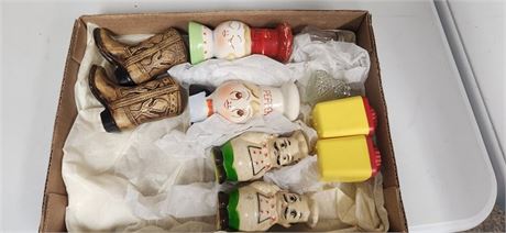Vintage salt and pepper shakers
