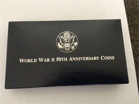 World War II 50th Anniversary Coins