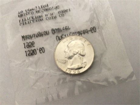 1956 Washington Quarter