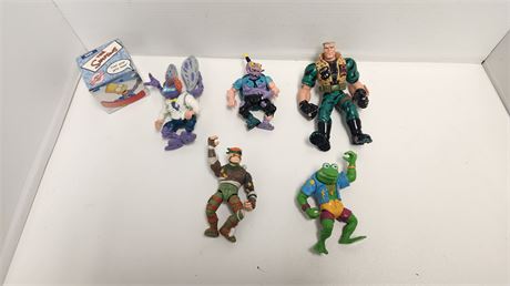 Vintage Action Figures & vintage Bart Simpson Watch