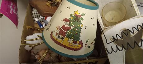 Large Lot ofUnsold Christmas Decorations