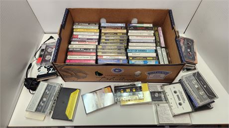 Lot Of Various Cassette Tapes