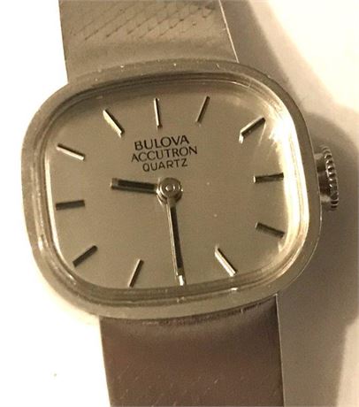 Inscribed Bulova Accutron Quartz Watch