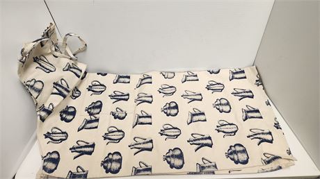 Apron & Cashmere Throw Blanket