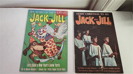 Vintage Jack & Jill magazines