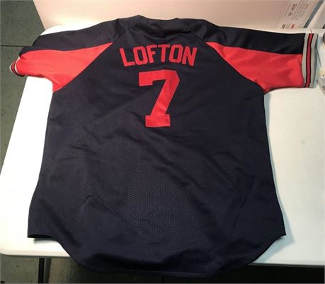 Cleveland Indians Lofton #7 XL Jersey