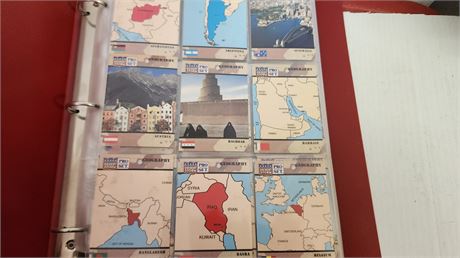 Desert Storm Pro Set Trading Cards & Binder