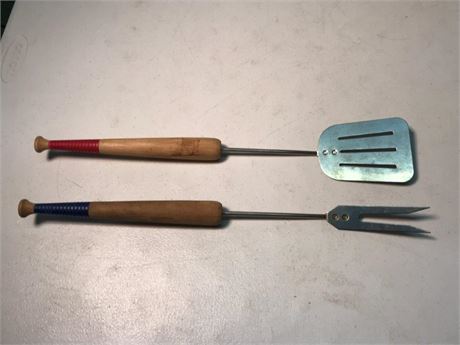 Baseball Grill Utensils
