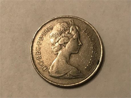 1969 Great Britain 10 New Pence